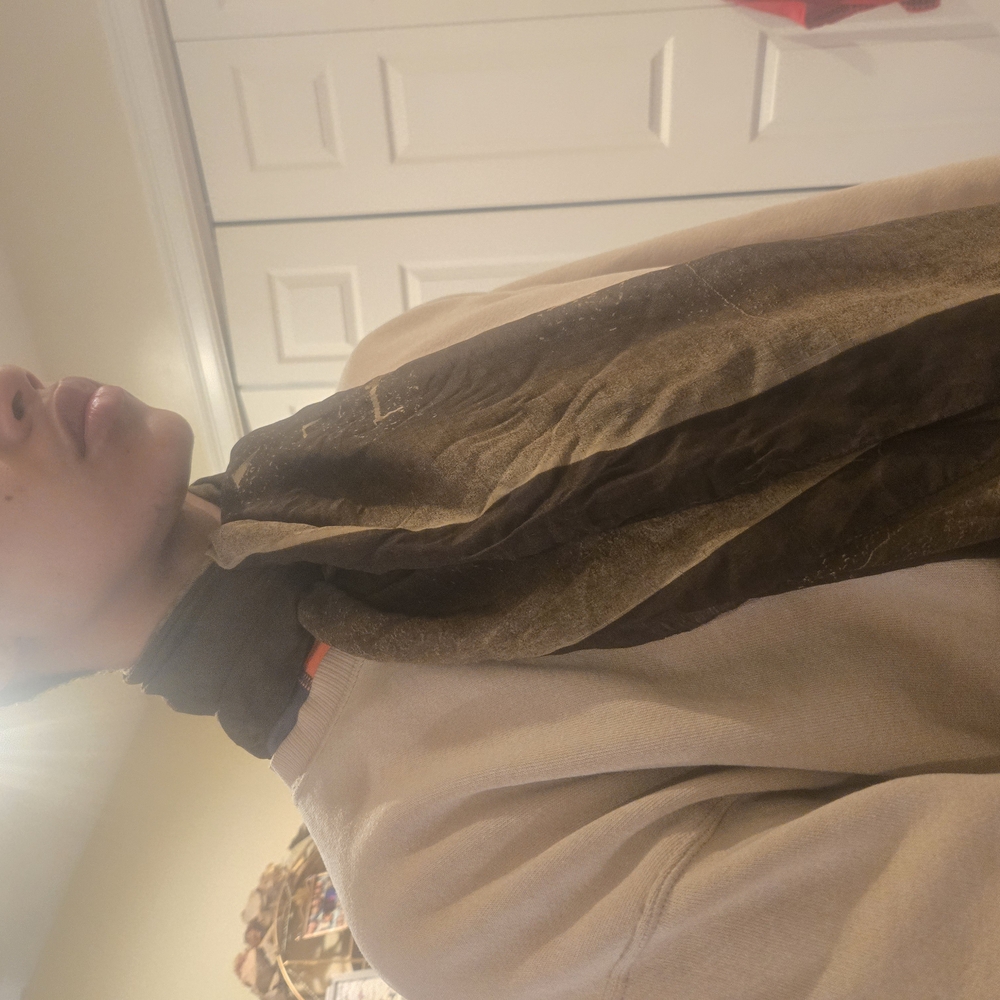 Brown and Tan Scarf